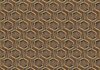 Hexagon fotobehang Bruin goud