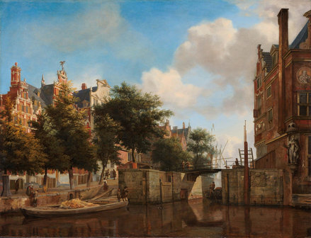Amsterdams Stadsgezicht Haarlemmersluis