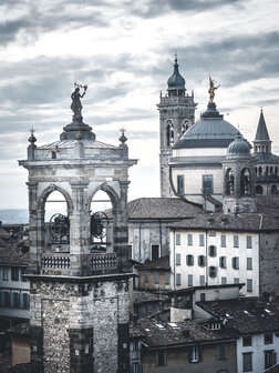 Italie fotobehang Bergamo
