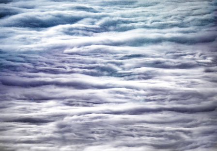 Altostratus wolken fotobehang