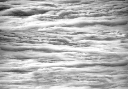 Altostratus wolken fotobehang
