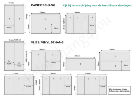 3D behang Berkenbos