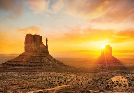 Monument Valley fotobehang Arizona