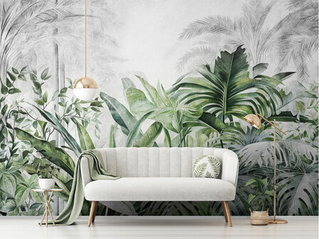 Exotic Jungle fotobehang I