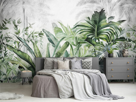 Exotic Jungle fotobehang I