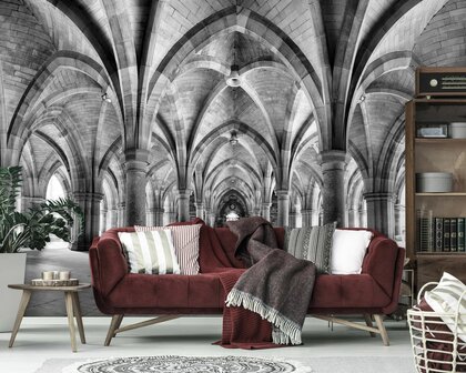 Klooster fotobehang Universiteit Glascow
