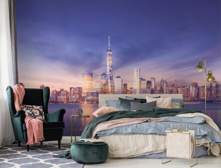 New York fotobehang Manhattan
