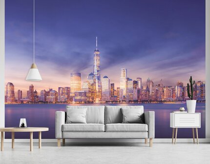 New York fotobehang Manhattan