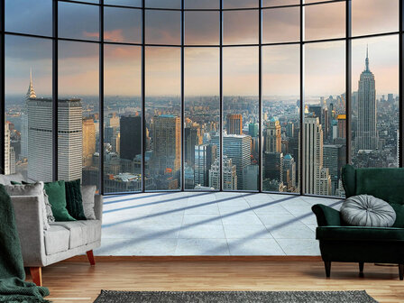 New York fotobehang Uitzicht