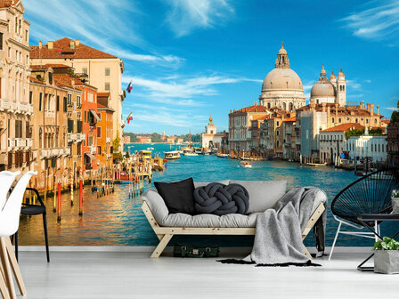 Veneti&euml; fotobehang Grand Canal
