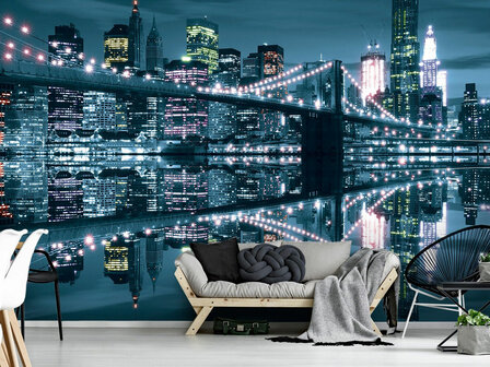 Brooklyn Bridge fotobehang 