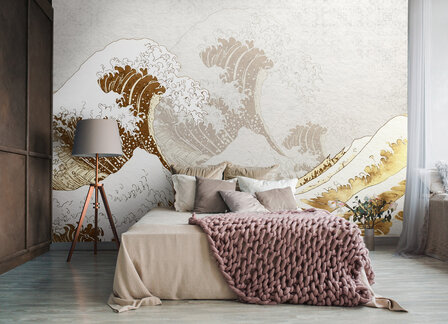Great Wave of Kanagawa fotobehang