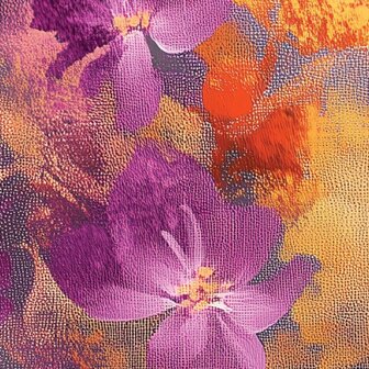 Bloemen fotobehang Purple Flowers