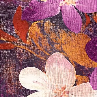 Bloemen fotobehang Purple Flowers