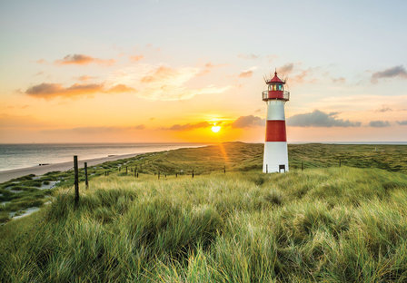 Vuurtoren fotobehang