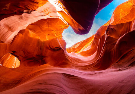 Canyon fotobehang Antelope