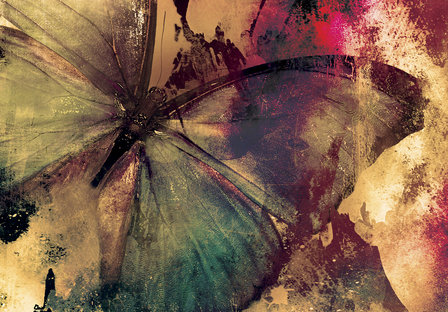 Butterfly Art fotobehang