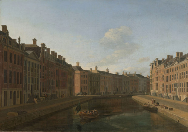 Gouden Bocht Herengracht Amsterdam fotobehang Rijksmuseum