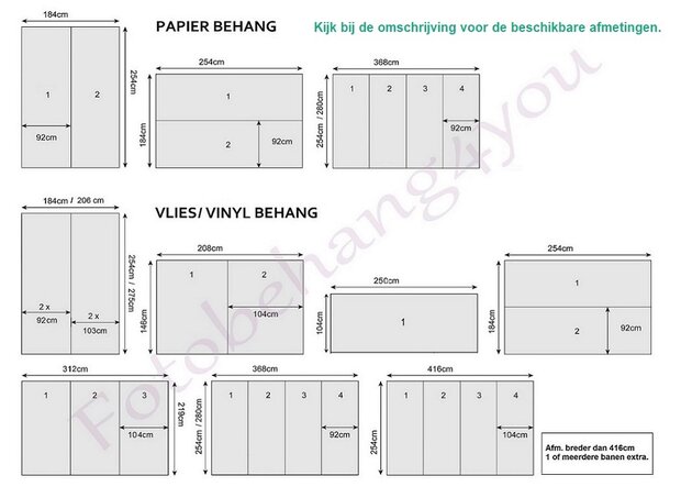 Bos fotobehang Bosbeek