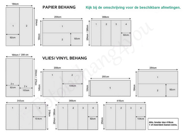 3D behang Berkenbos
