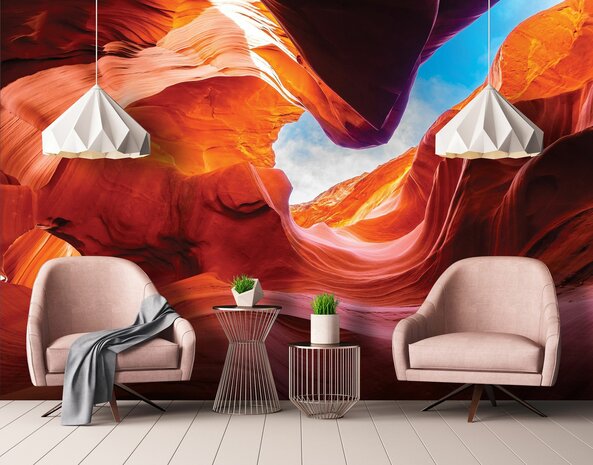 Canyon fotobehang Antelope
