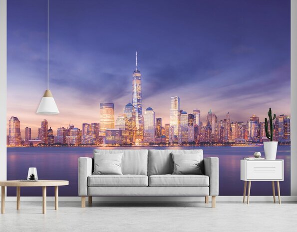 New York fotobehang Manhattan