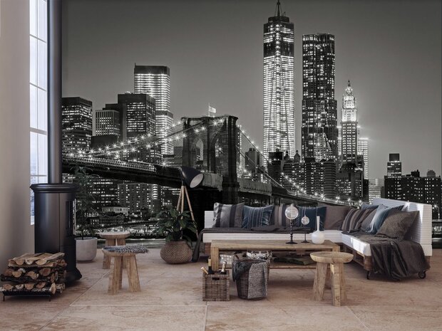 Brooklyn Bridge fotobehang 2