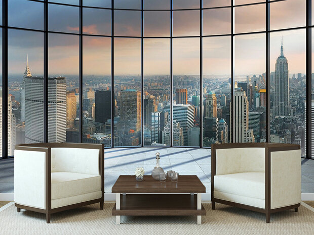 New York fotobehang Uitzicht