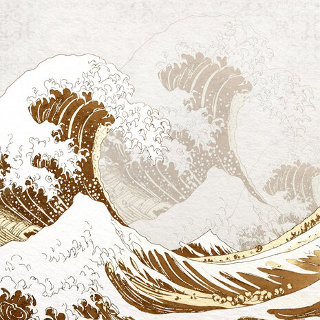 Great Wave of Kanagawa fotobehang