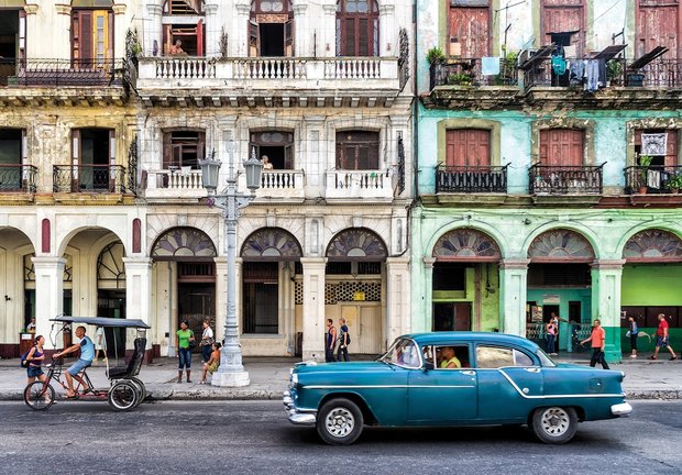 Havanna fotobehang Cuba