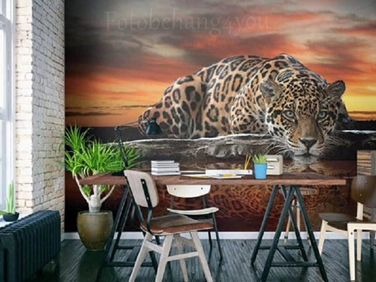 Jaguar fotobehang 