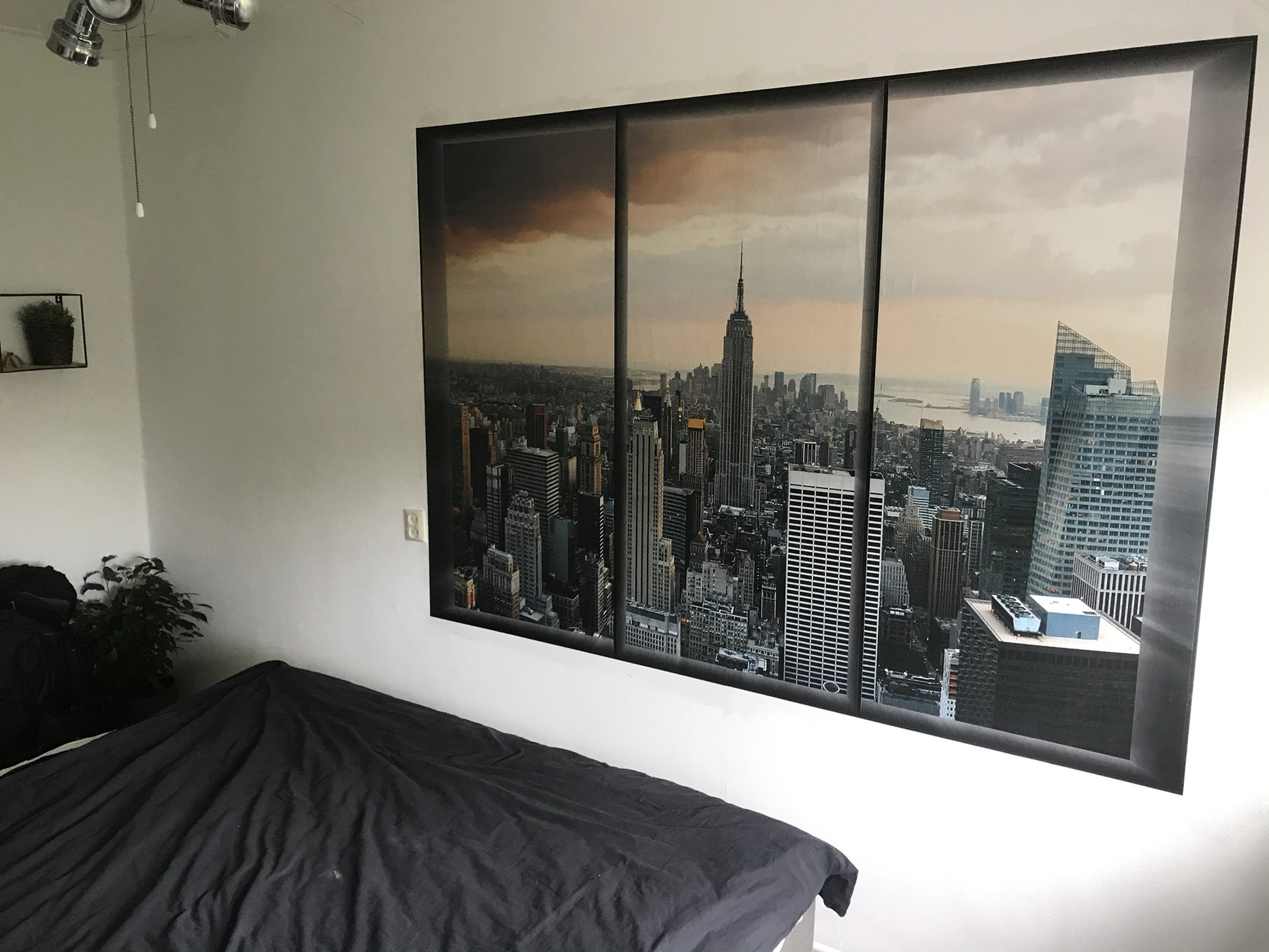 New York fotobehang Window View