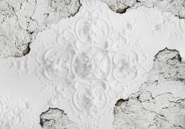 Beton fotobehang Ornament