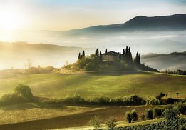 Italië fotobehang Toscane