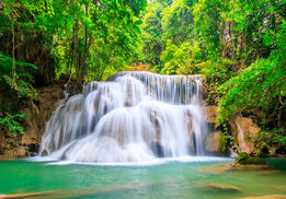 Waterval fotobehang Thailand