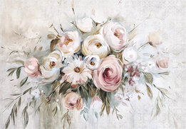 Bloemen behang Vintage Floral