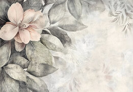 Vintage fotobehang Bloem