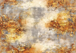 Abstract fotobehang Goud