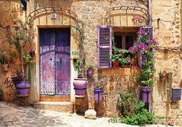Straatje in Toscane fotobehang II