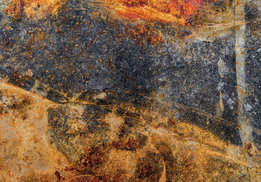 Abstract fotobehang Copper