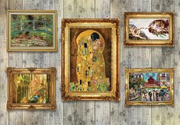 Schilderijen fotobehang Hout