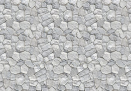 Steen fotobehang Grijs 2