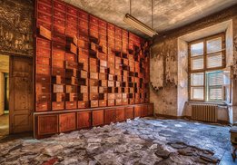 Industrieel fotobehang Oude Winkel